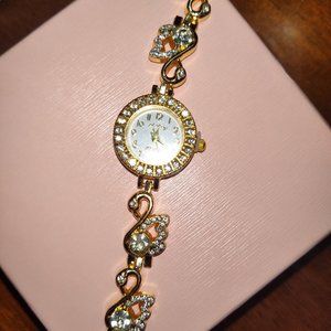 Gold Watch - costume jewlery